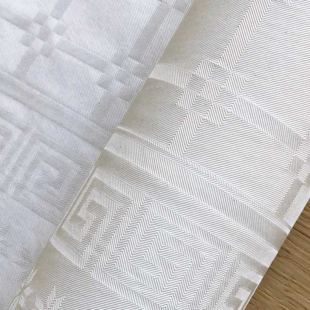 Rouleau nappe papier damassé 1,18 x 25 m Gris 