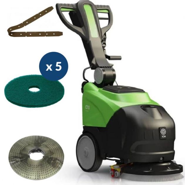 Autolaveuse ICA CT15 B35 batterie kit PACK