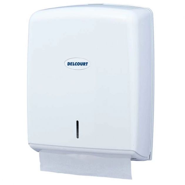 Distributeur essuie main feuille à feuille et 3800 feuille essuie main Blanc