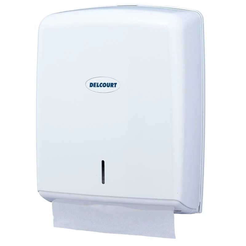 Distributeur essuie main feuille à feuille et 3800 feuille essuie main Blanc