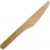 Couteau biodégradable en bois naturel 16,5 cm - lot de 250