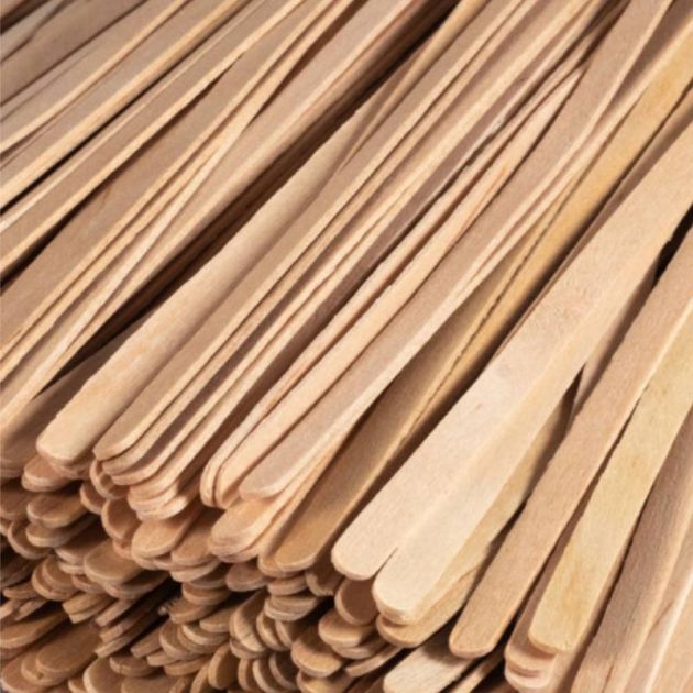 Agitateur à café en bois naturel - lot de 1000