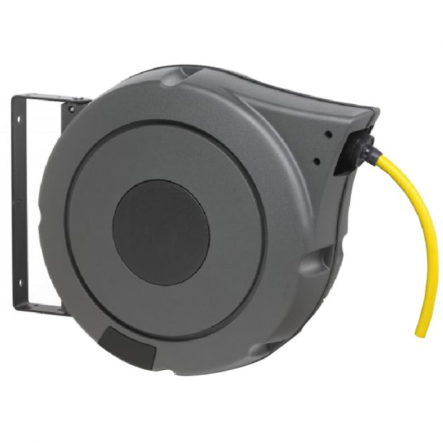 Enrouleur mural tuyau d'eau 18m