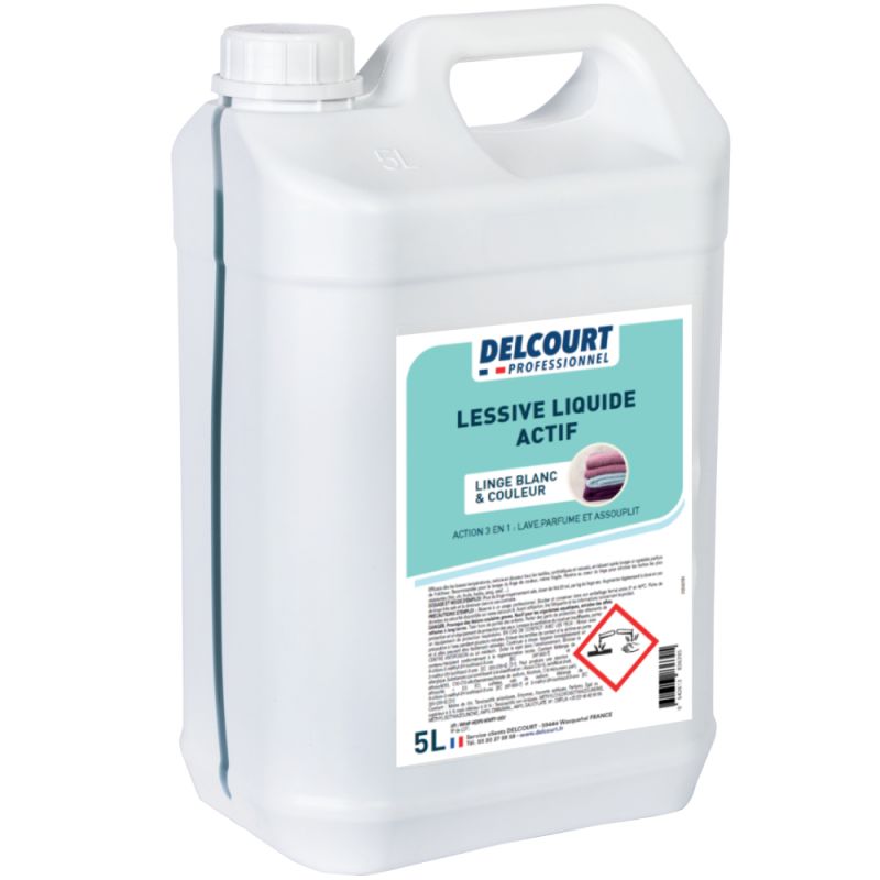 Lessive liquide professionnelle Active 5 L