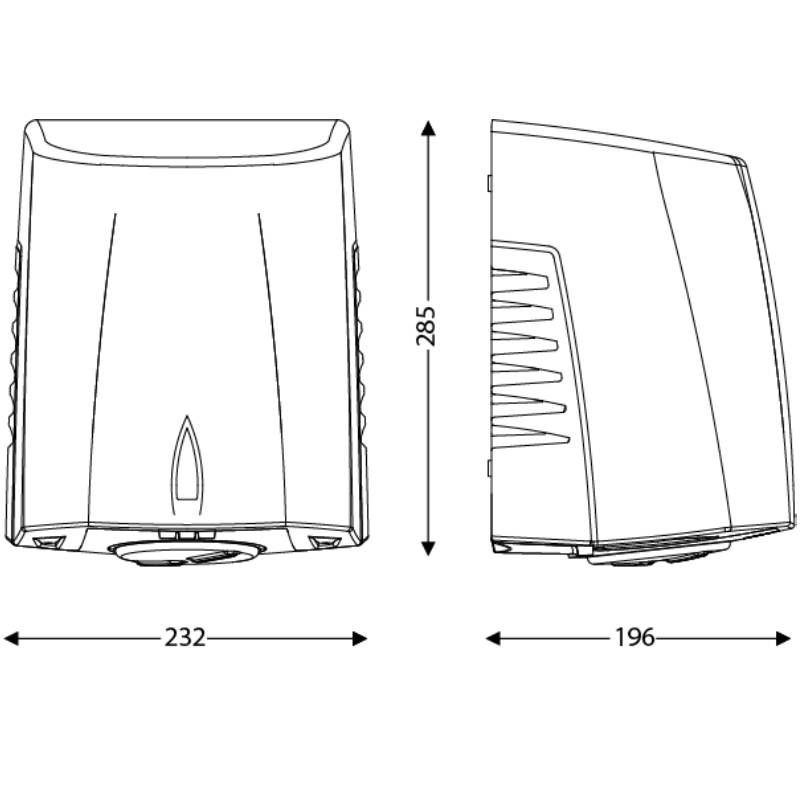 Sèche-mains à air pulsé Copt'Air JVD