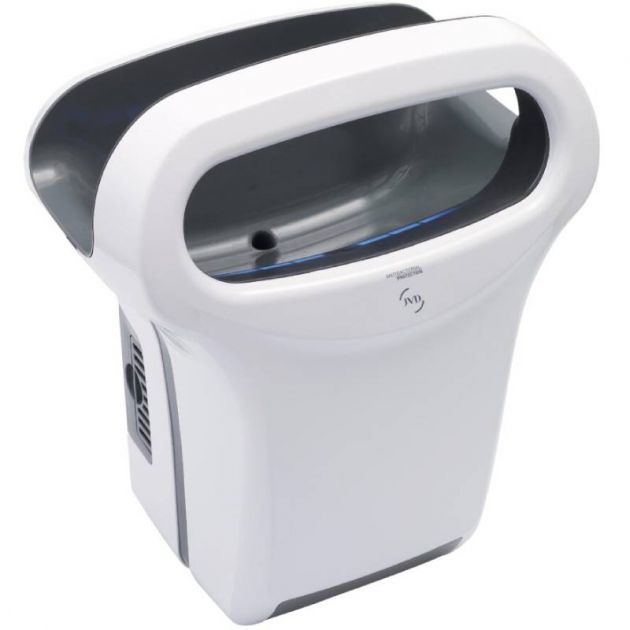 Sèche-mains à air pulsé automatique Exp'air JVD blanc