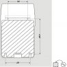 Sèche-mains électrique silencieux à air pulsé Stell'Air JVD