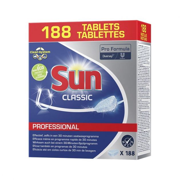 Tablette lave-vaisselle Classic Sun - baril de 188