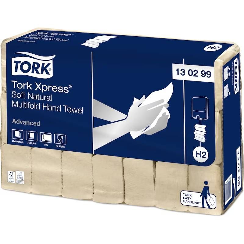 3780 essuies mains H2 tork naturel