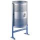 Poubelle design sur pied, ronde de 60L