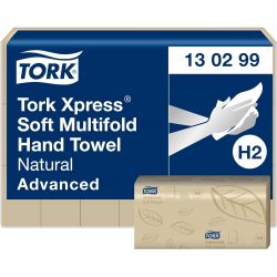 Essuie mains Tork Xpress H2 naturel 2 plis Advanced - 3780 feuilles