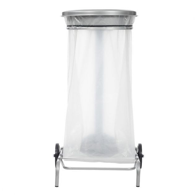 Support sacs poubelle tri sélectif 110 L Rossignol gris Support sacs poubelle tri sélectif 110 L Rossignol gris