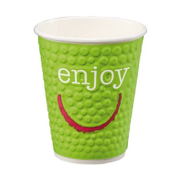 Gobelet en carton 20cl Enjoy  Gobelet en carton 20cl Enjoy