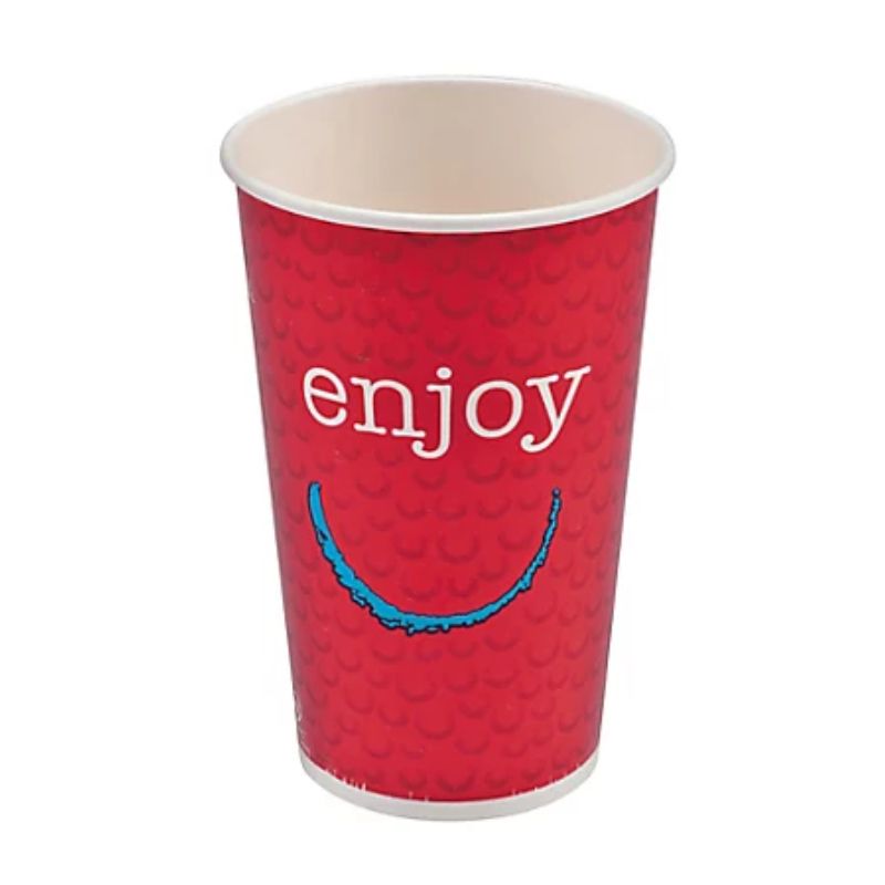 Gobelets en carton double paroi 30 cl Enjoy - lot de 200