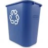 Corbeille à déchets modulable pour tri sélectif 26 L Rubbermaid