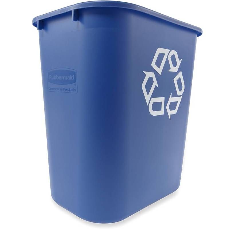Corbeille à déchets modulable pour tri sélectif 26 L Rubbermaid