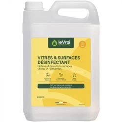Désinfectant écologique vitres et surfaces VSD Le Vrai 5 L