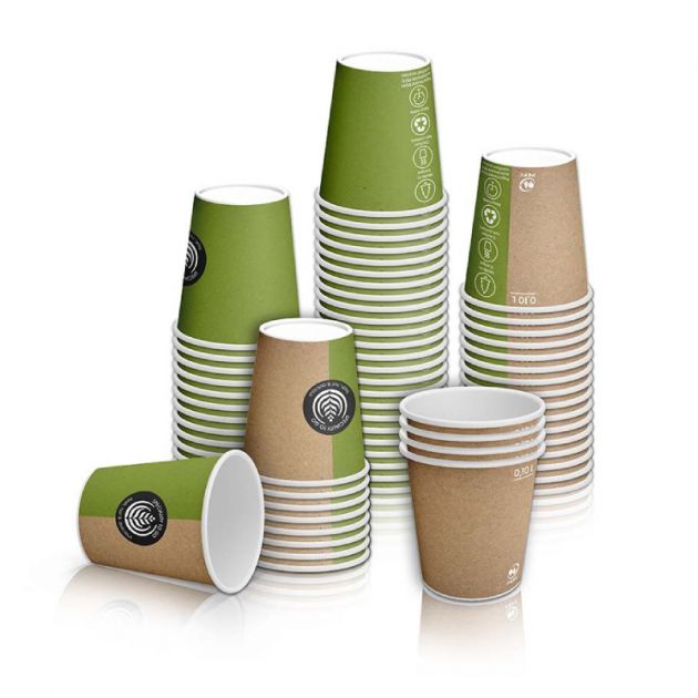 Gobelets en carton 10 cl x80 Gobelets en carton 10 cl x80