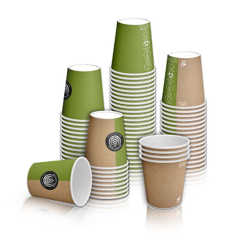 Gobelets en carton 10 cl x80 Gobelets en carton 10 cl x80