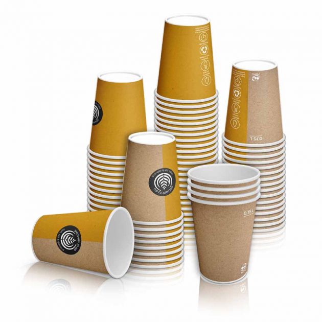 Gobelets en carton 15cl vendu par sachet de 100 Gobelets en carton 15cl vendu par sachet de 100
