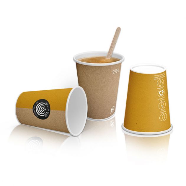 Gobelets en carton 15cl vendu par sachet de 100 Gobelets en carton 15cl vendu par sachet de 100