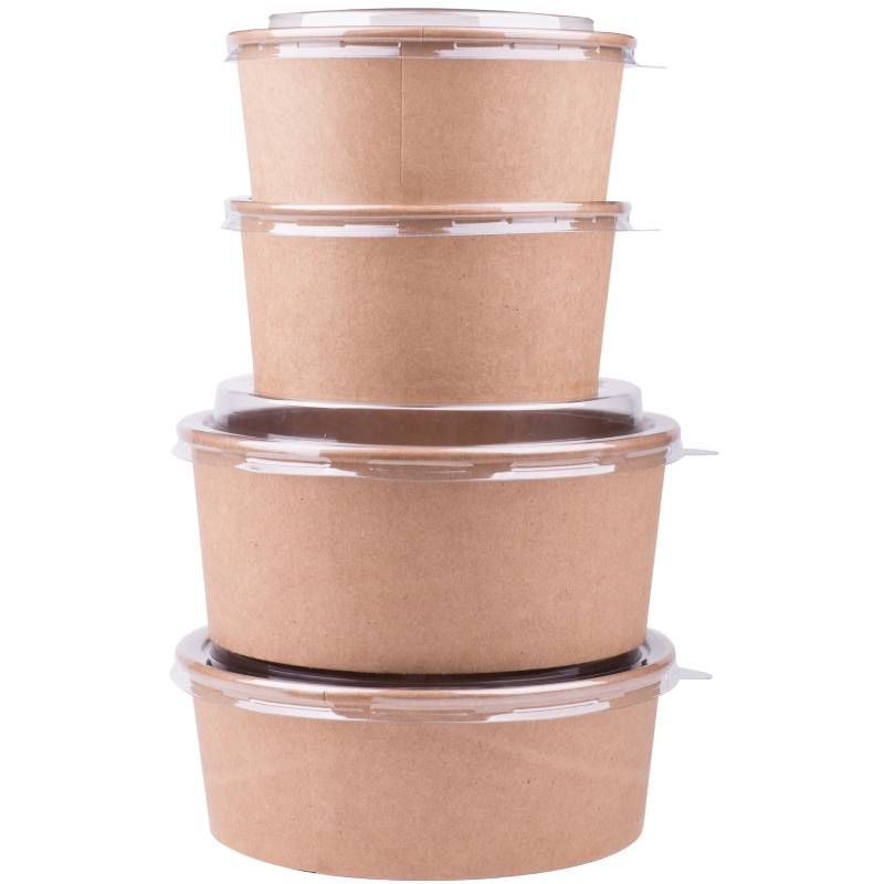 Couvercle PET transparent pour bol Ø18,5 cm x50