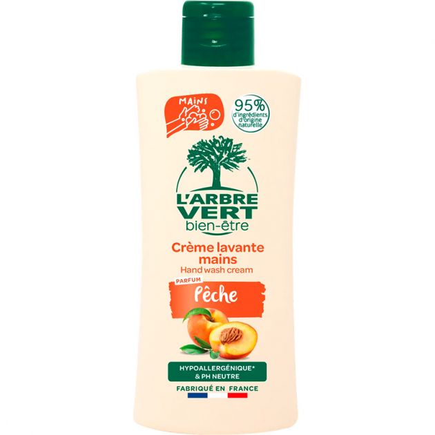Savon crème hôtel écologique pêche 100 ml x 12 Savon crème hôtel écologique pêche 100 ml x 12