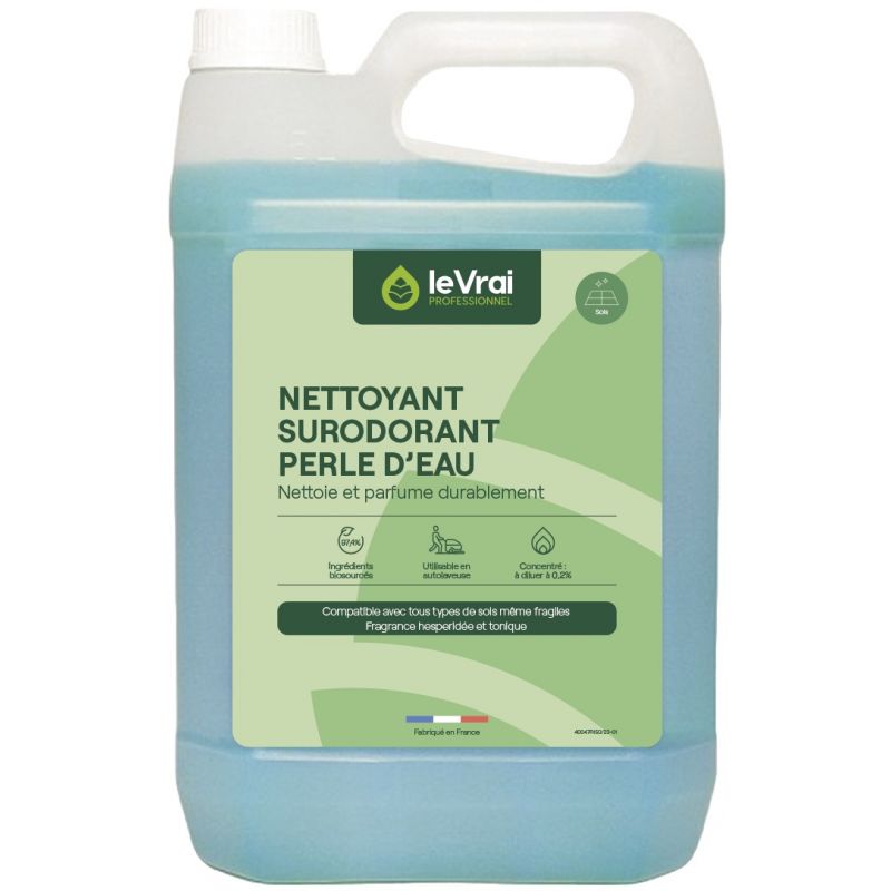 Détergent nettoyant surodorant concentré bidon 5 L Le Vrai Détergent nettoyant surodorant concentré bidon 5 L Le Vrai