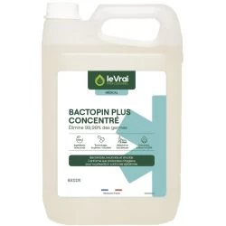 Détergent désinfectant Bactopin plus concentré 5 L