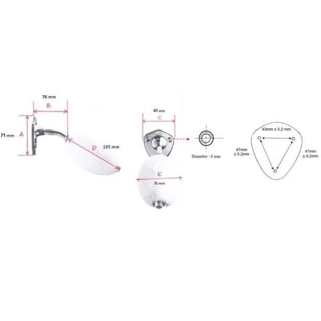 Savon rotatif parfumé pour porte-savon mural - lot de 6