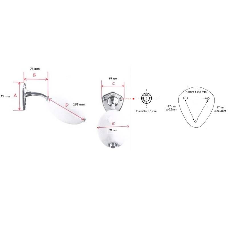 Savon rotatif parfumé pour porte-savon mural - lot de 6