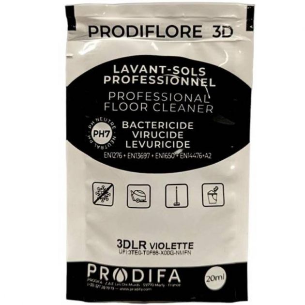 250 dosettes 3D longue rémanence violette 250 dosettes 3D longue rémanence violette