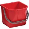 Seau de remplacement chariot ménager 15 L rouge