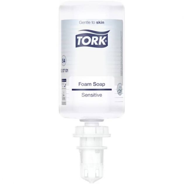 6 recharges savon mousse extra doux premium 1L Tork S4