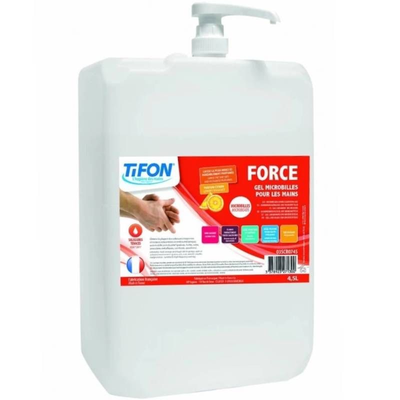 Savon gel atelier microbilles pour les mains 4,5 L Savon gel atelier microbilles pour les mains 4,5 L