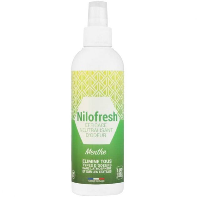 Destructeur d'odeurs parfumé 200 ml Nilofresh menthe Destructeur d'odeurs parfumé 200 ml Nilofresh menthe