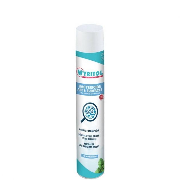 2 Sprays purificateur d'air désinfectant 750 ml Wyritol 2 Sprays purificateur d'air désinfectant 750 ml Wyritol