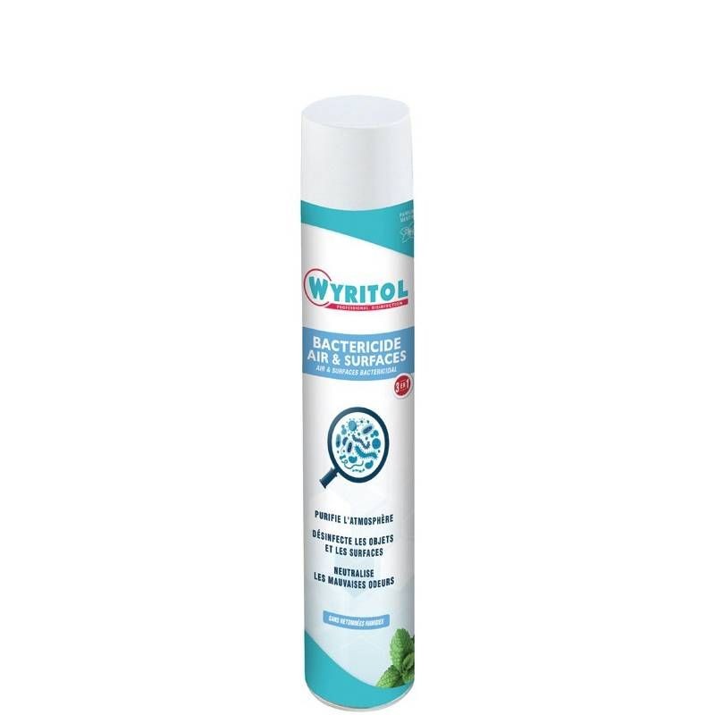 2 Sprays purificateur d'air désinfectant 750 ml Wyritol 2 Sprays purificateur d'air désinfectant 750 ml Wyritol