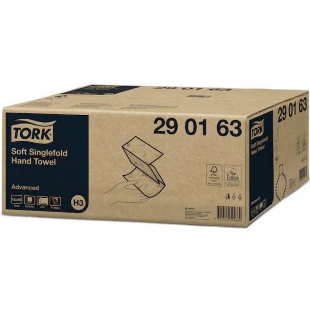 Essuie main enchevêtré Tork H3 Advanced - 3750 feuilles