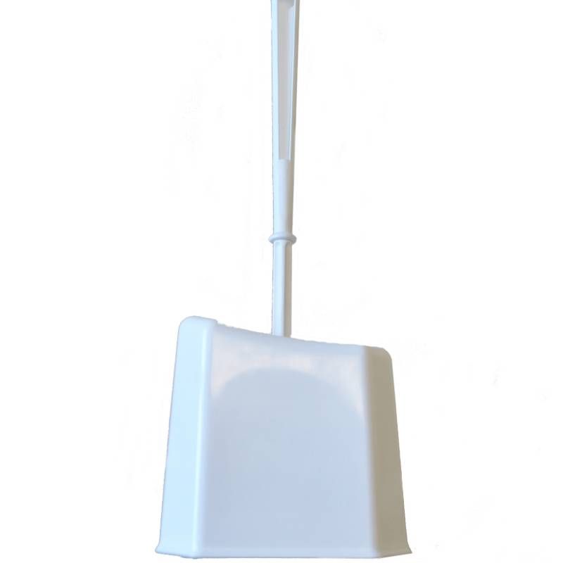 Ensemble brosse WC et porte-brosse en plastique - lot de 2