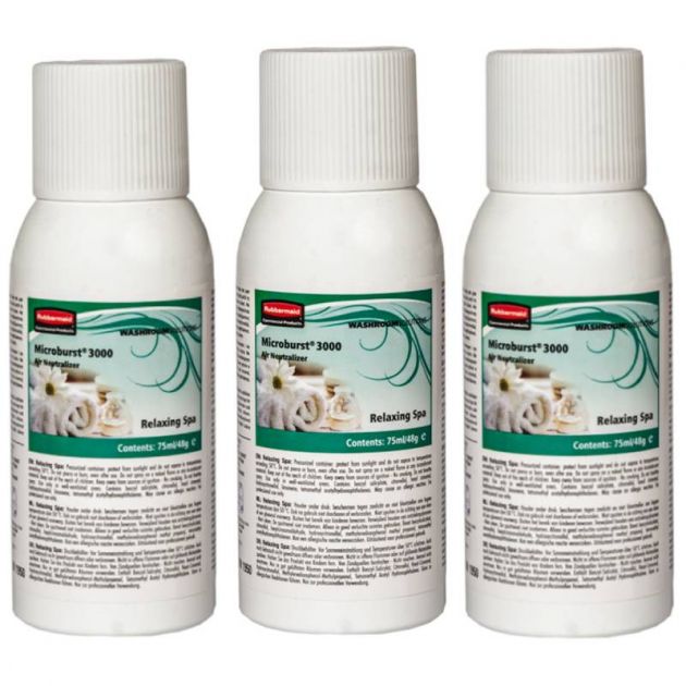 Recharge parfum 75 ml pour diffuseur Microburst 3000 LCD - lot de 3 relaxing spa Recharge parfum 75 ml pour diffuseur Microburst 3000 LCD - lot de 3 relaxing spa
