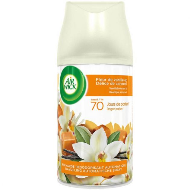 Recharge pour diffuseur de parfumFresh matic Air Wick vanille Recharge pour diffuseur de parfumFresh matic Air Wick vanille