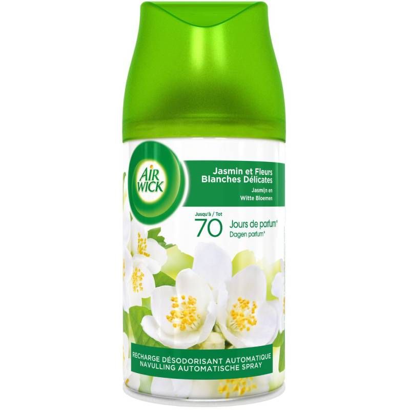 Recharge pour diffuseur de parfumFresh matic Air Wick fleur blanche Recharge pour diffuseur de parfumFresh matic Air Wick fleur blanche
