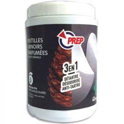 Pastilles désodorisantes antitartres urinoirs - boîte de 40