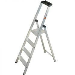 Escabeau professionnel 4 marches aluminium Escalux
