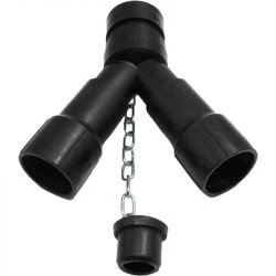 Raccord Y complet pour aspirateur Ø40mm