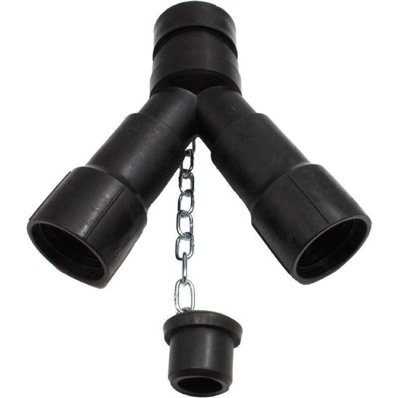 Raccord Y complet pour aspirateur Ø40mm