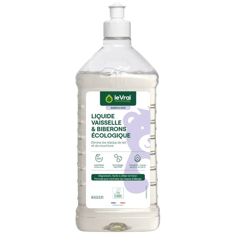 Liquide vaisselle & biberons écologique 1 L Liquide vaisselle & biberons écologique 1 L