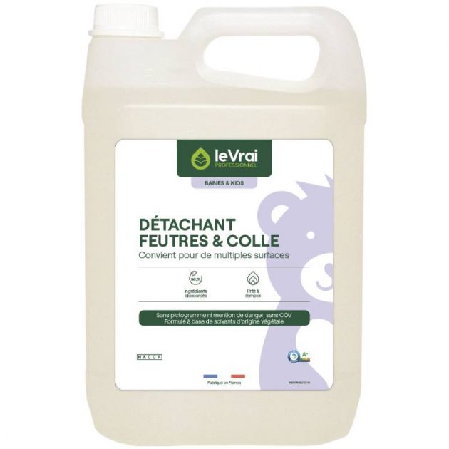 Détachant feutres et colle