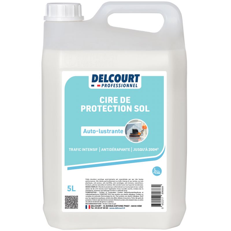 Cire émulsion protection autolustrante Delcourt